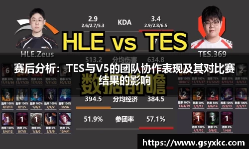 赛后分析：TES与V5的团队协作表现及其对比赛结果的影响
