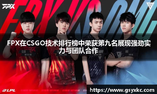 FPX在CSGO技术排行榜中荣获第九名展现强劲实力与团队合作