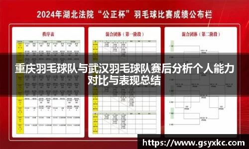 重庆羽毛球队与武汉羽毛球队赛后分析个人能力对比与表现总结